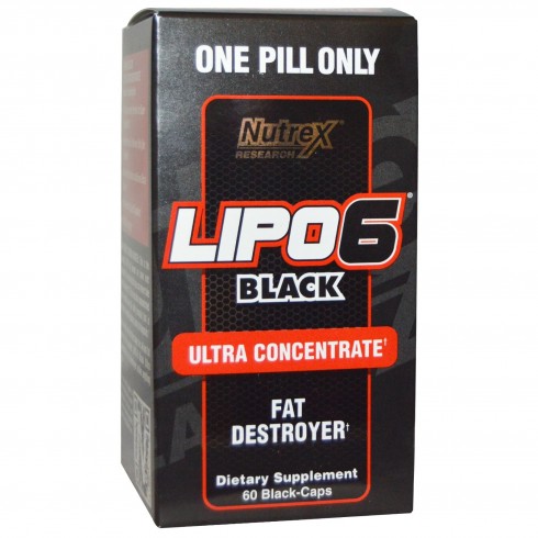 LIPO 6 BLACK ULTRACONCENTRADO | 60 CÁPS.