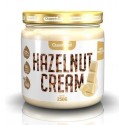 HAZELNUT CREAM (CREMA DE AVELLANAS) SABOR CHOCOLATE BLANCO 250GR.(QUAMTRAX)