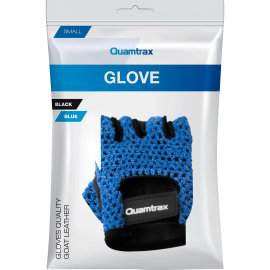 Gloves Quality Goat Leather Blue (Quamtrax)
