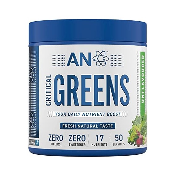 CRITICAL GREENS 250G SIN SABOR (APPLIED NUTRITION)