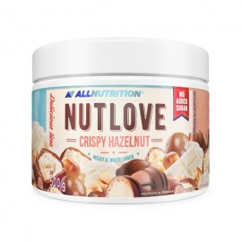 Nutlove Crispy Hazelnut Milk & White Choco 500G (AllNutrition)