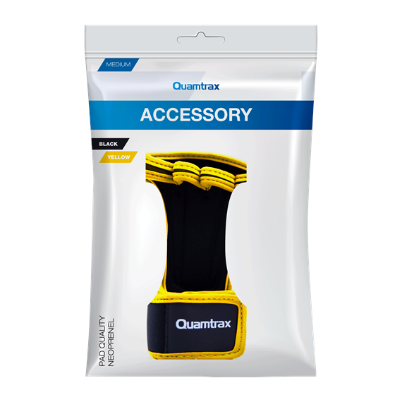 GRIP PAD NEOPRENO NEGRO AMARILLO (QUAMTRAX)