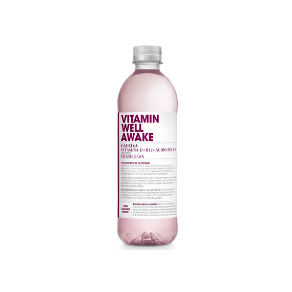 Vitamin Well Awake 500 ML. X 12 Unidades - (Vitamin Well)