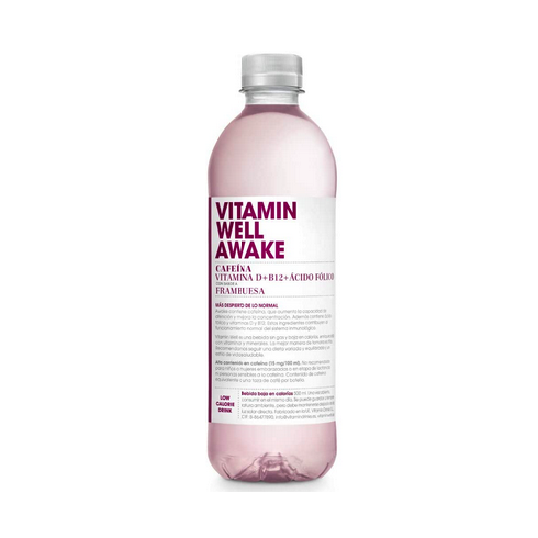 Vitamin Well Awake 500 ML. X 12 Unidades - (Vitamin Well)