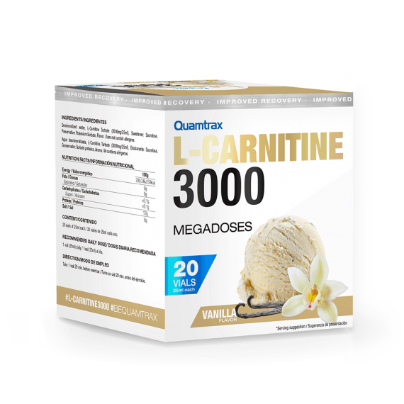 L-CARNITINE 3000 - 20 VIALES