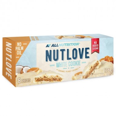 Nutlove White Cookie Caramel Peanut 128G (Allnutrition)