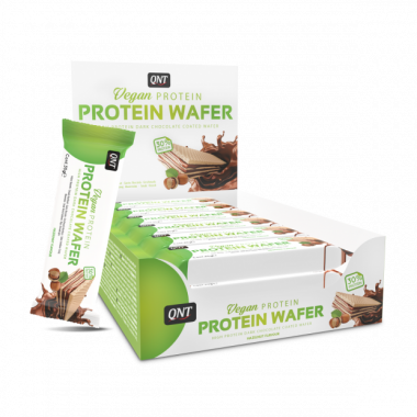 Vegan Protein Wafer Bar Hazelnut 12X35G (Qnt)