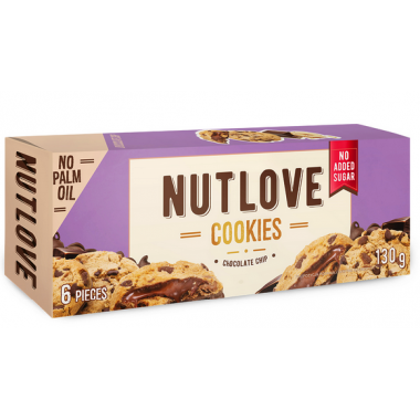 Nutlove Cookies Chocolate Chip 130G (Allnutrition)