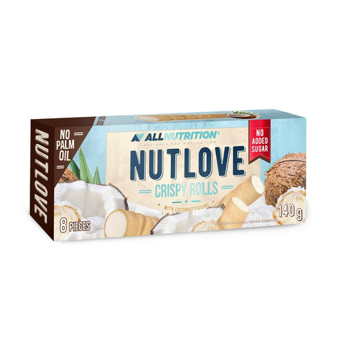 Nutlove Crispy Rolls Coconut 140G (Allnutrition)