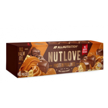 Nutlove Protein Pralines Milk Choco Peanut 48G (Allnutrition)