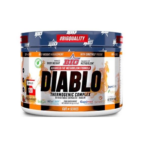 Diablo® Termogénico 120CAPS (Big)