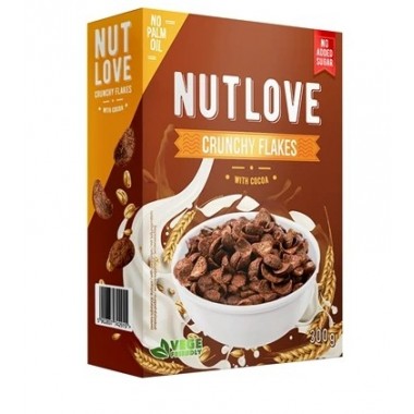 Nutlove Crunchy Flakes With Cacao 300G - Allnutrition