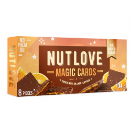 Nutlove Magic Cards Choco with Orange 104G (Allnutrition)