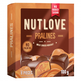 Nutlove Pralines Milk Choco Nougat 100G  (Allnutrition)
