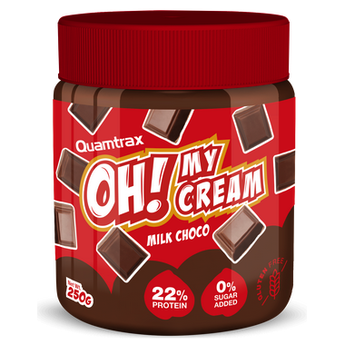 OH! MY CREAM 250G CHOCO WITH SPECULOOS CRUNCHY (QUAMTRAX)