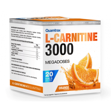 L-CARNITINE 3000 - 20 VIALES