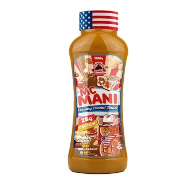 Mc Mani® Toasted (Crema de cacahuete tostado) 1KG (Max Protein)
