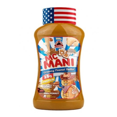 Mc Mani Soft (Crema de Cacahuete) 500G (Max Protein)