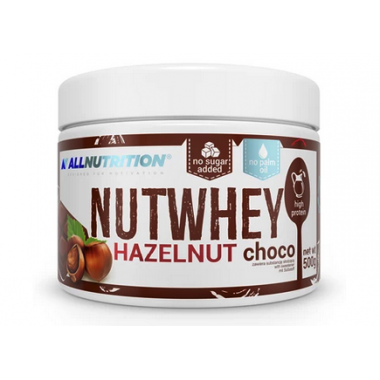 Nutwhey Hazelnut Chocolate 500G (Allnutrition)