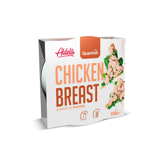 CHICKEN BREAST (PECHUGA DE POLLO AL NATURAL) 155GR. (QUAMTRAX)