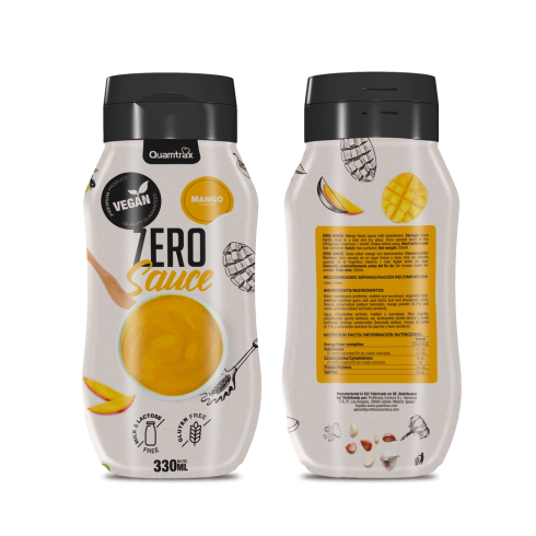 SALSA DE MANGO ZERO 330ML - (Quamtrax)