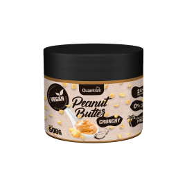 CREMA DE CACAHUETE CRUNCHY 500G - (Quamtrax)