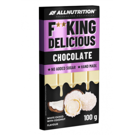F** King Delicious Chocolate White Choco With Coconut 100G (AllNutrition)