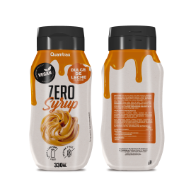 SIROPE DULCE DE LECHE ZERO 330ML - (Quamtrax)